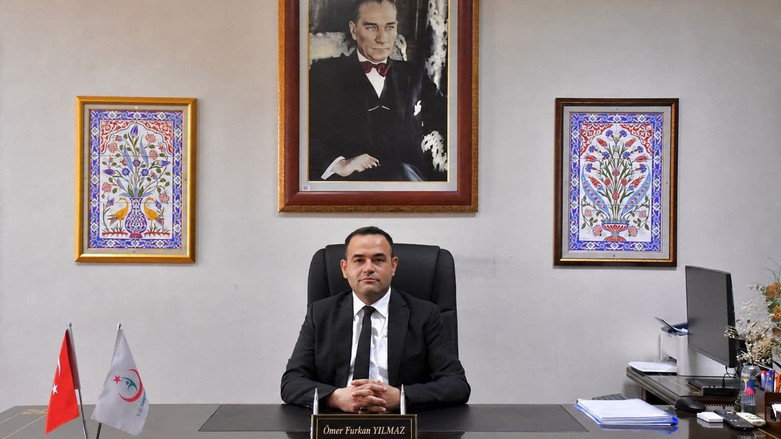 Darende Hulusi Efendi Devlet Hastanesi’nde Yeni Başhekim Göreve Başladı