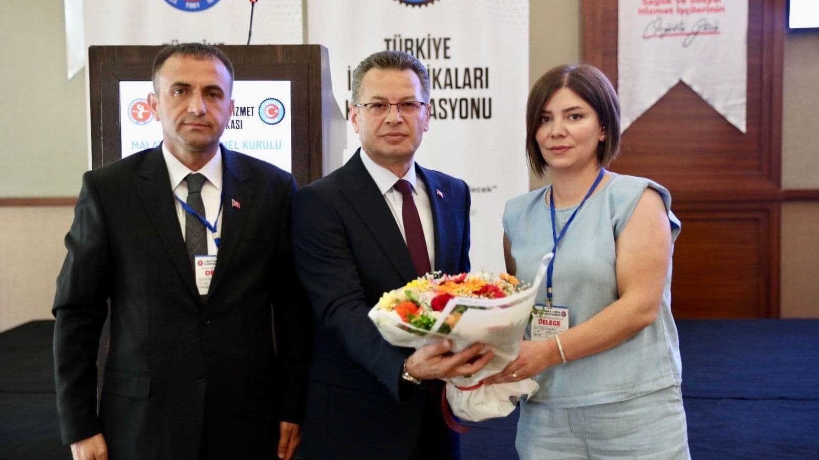 Türkiye Sağlık-İş Malatya Şubesi’nde Kenan Karateke Yeniden Başkan Seçildi
