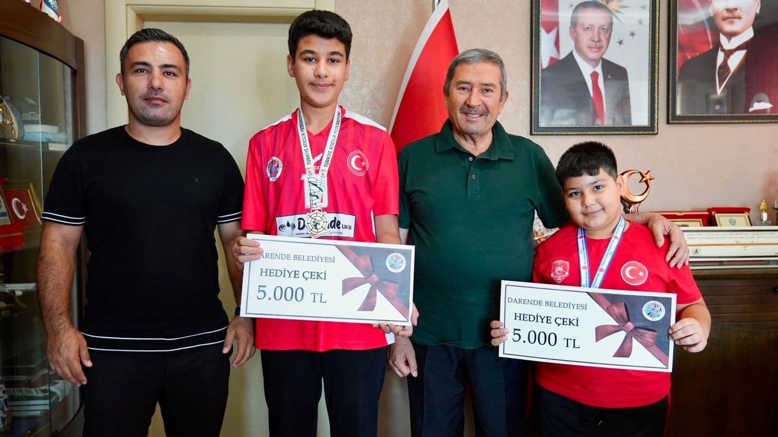 Darende’nin Genç Sporcularından Türkiye Dereceleri