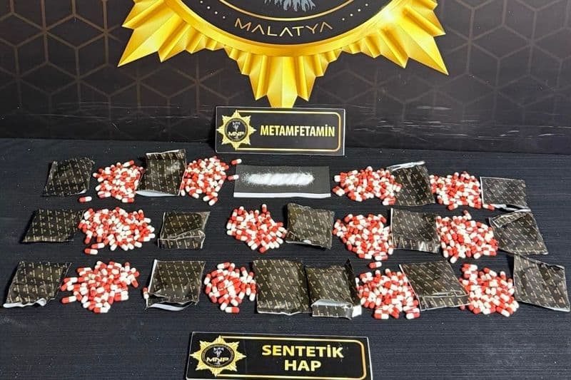 Malatya’da Zehir Tacirlerine Darbe: 8 Tutuklama
