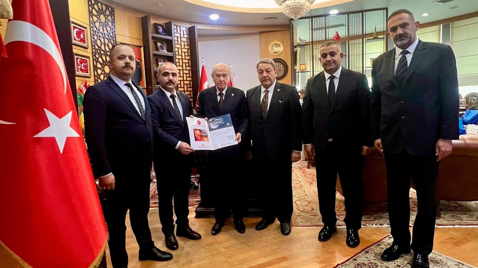 MHP Malatya Heyetinden Bahçeli’ye Kongre Daveti