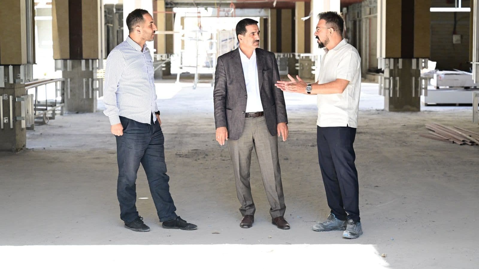Başkan Taşkın, Eski Hal Binası Alanındaki Projeyi İnceledi