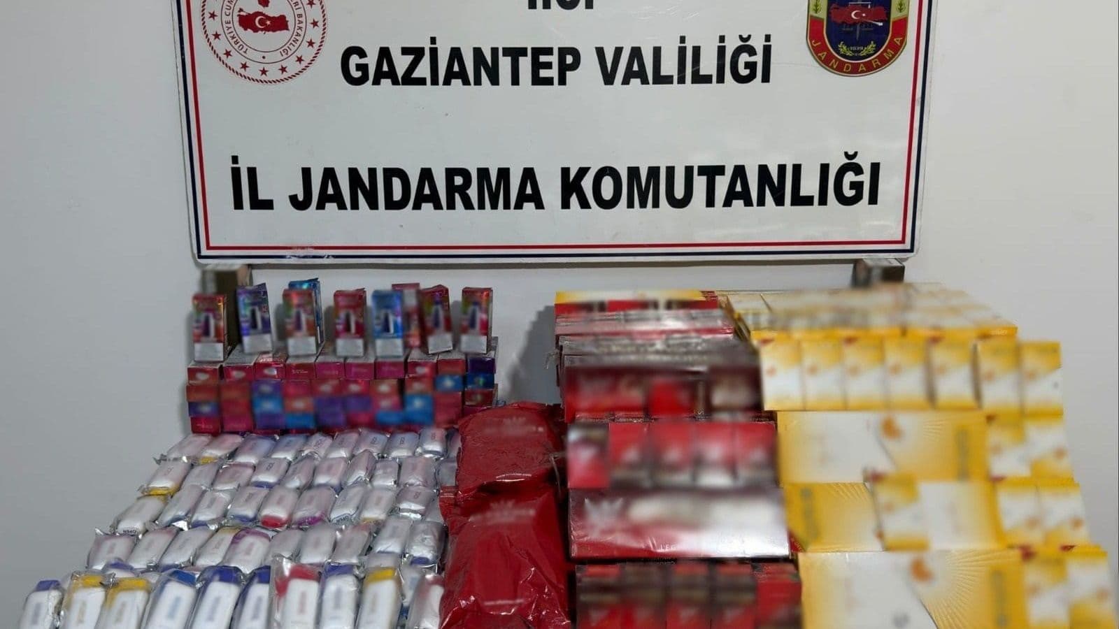 Gaziantep’te Kaçakçılık Operasyonu: 3 Şüpheli Yakalandı